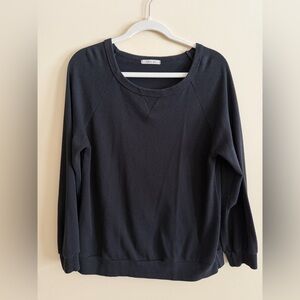 Women's Black Crew Neck Sweater